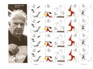 US Scott # 3198 Alexander Calder Full Sheet