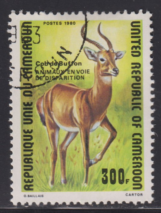 Cameroun 679 Buffon's Antelope 1980