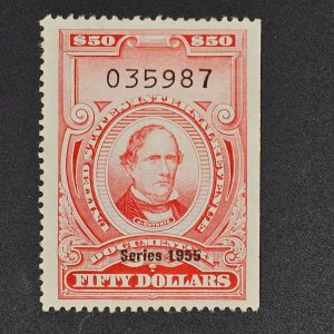 R689 Mint no gum series 1955