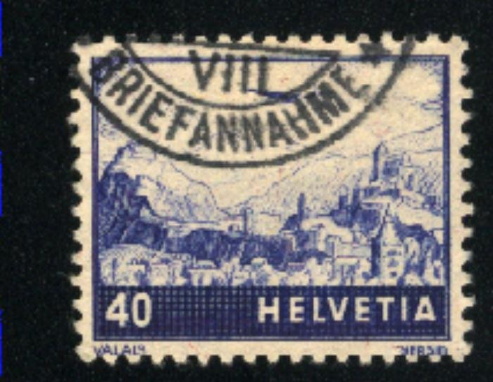 Switzerland C28  used VF 1941 PD