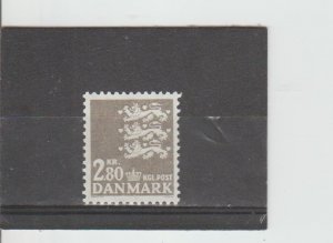 Denmark  Scott#  443  MNH  (1967 State Seal)