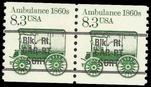# 2231 MINT NEVER HINGED PRE-CANS. AMBULANCE