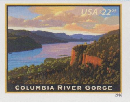 US 5041a Modern Imperf Columbia River George Single
