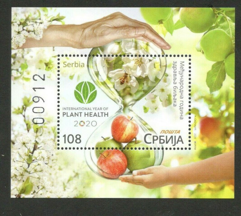 SERBIA-MNH-BLOCK-INTERNATIONAL YEAR OF PLANT HEALTH-2020.