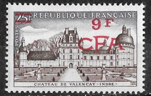 France-Reunion # 329  CFA  17F  (1)  VLH Unused