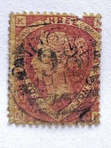 Great Britain 31 / 1860-1870 Queen Victoria QV Stamp / Used / Faults