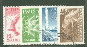 Finland #B110-B113 Used Single (Complete Set)