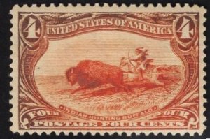 US #287 4c Orange Trans-Mississippi MINT NH  SCV $330