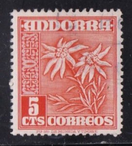 Andorra (Sp.) stamp #38, used,