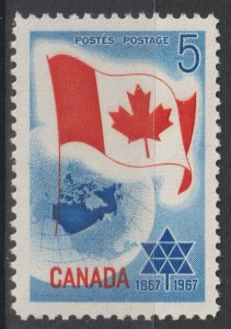 Canada Scott# 453 1967 XF MNH