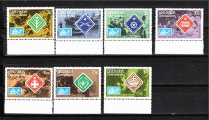 Grenada Grenadines 1975 MNH Sc 83-89