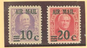 Canal Zone #C4-C5 Mint (NH) Single (Complete Set)