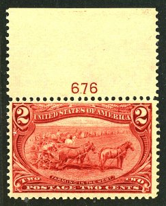 U.S. #286 MINT PL# OG NH