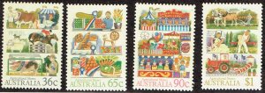 Australia # 1019 - 1022 MNH