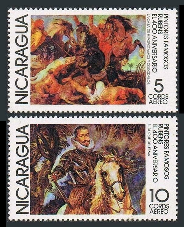 1978 Nicaragua 2014-2015 400 Years Artist Peter Paul Rubens 3,80 €
