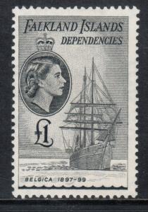 Falkland Island Dependencies #1L33 Mint Fine - Very Fine Original Gum Hinged