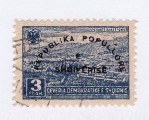 Albania stamp #378, used