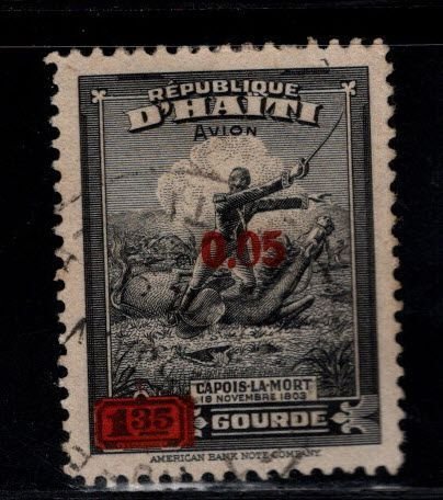Haiti  Scott c43 Used stamp