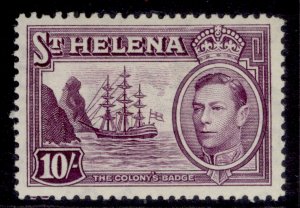 ST. HELENA GVI SG140, 10s purple, M MINT. Cat £20.