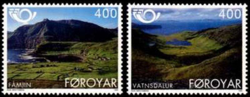 Faroe Islands #280-281 Fa278-279 MNH CV$3.00