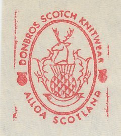 Meter cut GB / UK 1966 Scotch knitwear 