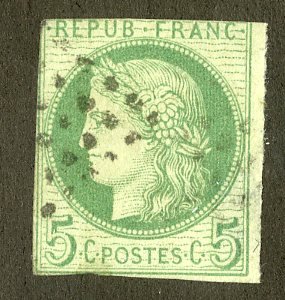 FRENCH COLONIES 19 USED (THIN) SCV $9.50 BIN $3.25 WOMAN