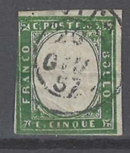 COLLECTION LOT # 2085 SARDINIA # 10c 1855 CV=$175