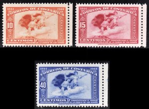 Costa Rica Scott C94-96 F to VF mint OG H.  FREE...