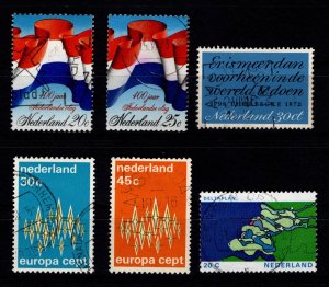 Netherlands 1972 Various Issue Sets [Used]