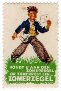 (I.B) Netherlands Cinderella : Summer Post Label