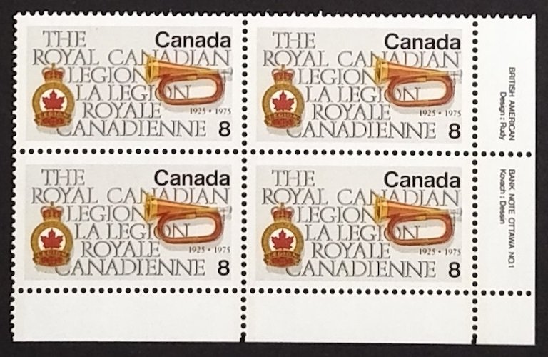 Canada 680i Plate Block LR VF MNH