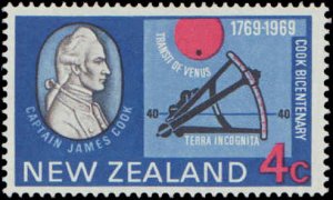 1969 New Zealand #431-434, Complete Set(4), Hinged