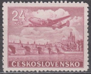 Czechoslovakia Scott #C26 1946 MH