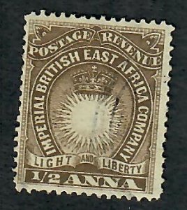 British East Africa #14 used single