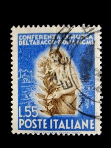 ITALY - SCOTT# 546 - USED - CAT VAL $25.00