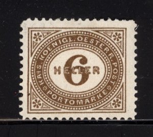 Austria 1899  Scott #J27 MH