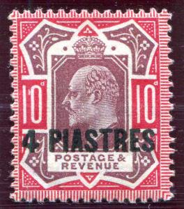 GREAT BRITAIN TURKEY #10 Mint Hinged