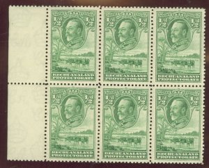 Bechuanaland Protectorate #105  Multiple