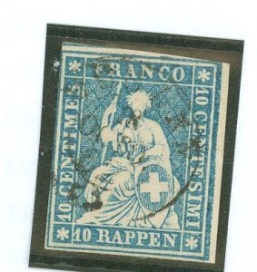 Switzerland #21 Used Single