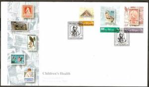 New Zealand 2009 Children's Health Stamp on Stamp Bird FDC # 18090