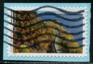 5698b US (58c) Mighty Mississippi SA, used on paper