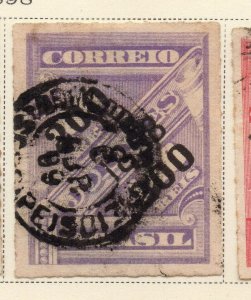 Brazil 1898 Early Issue Fine Used 300r. Surcharged NW-11974