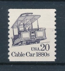 [114137] United States 1988 Railway trains Eisenbahn  MNH