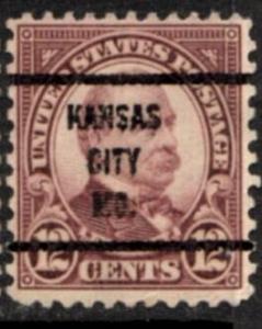 US Stamp #693x63 - Grover Cleveland - Regular Issue 1926-34 Precancel