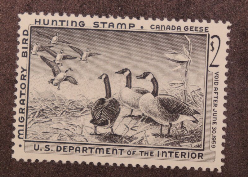 Scott RW25 1958 $2.00 Duck Stamp MNH Nice Stamp SCV - $85.00