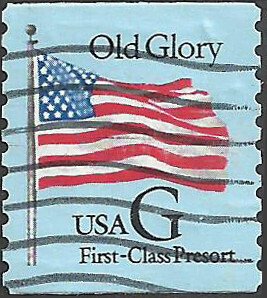 # 2888 USED G STAMP OLD GLORY