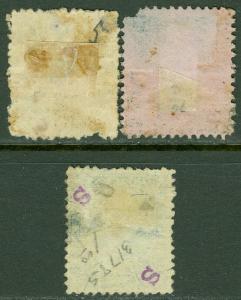 EDW1949SELL : USA Scott #RO80a, b, c. Used. All with small faults. Cat $222.50.