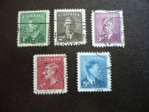Stamps - Canada - Scott# 289-293 - Used Set of 5 Stamps
