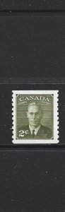 CANADA - 1951 KING GEORGE VI - COIL STAMP - SCOTT 309 - MNH