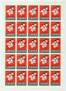 France Czech Swiss Danzig Poster Cinderella Labels (Appx 200+Stamps) NT 8736